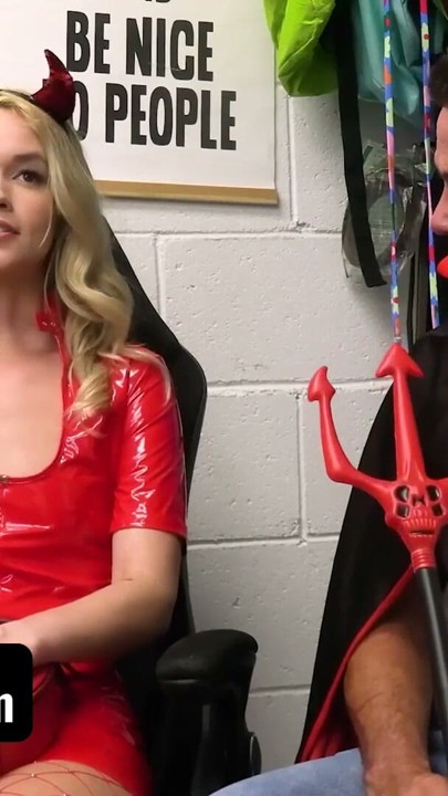 Klepto Stepdad And Step Daughter Go Trick-or-treating Together At The Mall’s Halloween Event | Clip 1