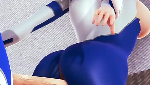 Görünmez kadın elastik yarakla sikiliyor. Paro -di