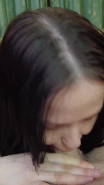 Schlong gets tickled by a wet tongue | Clip 2