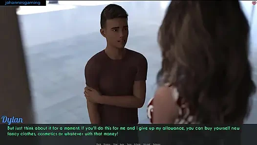 Awam - pergi berbelanja dan ngebiarkan Dylan ngeliat toketku