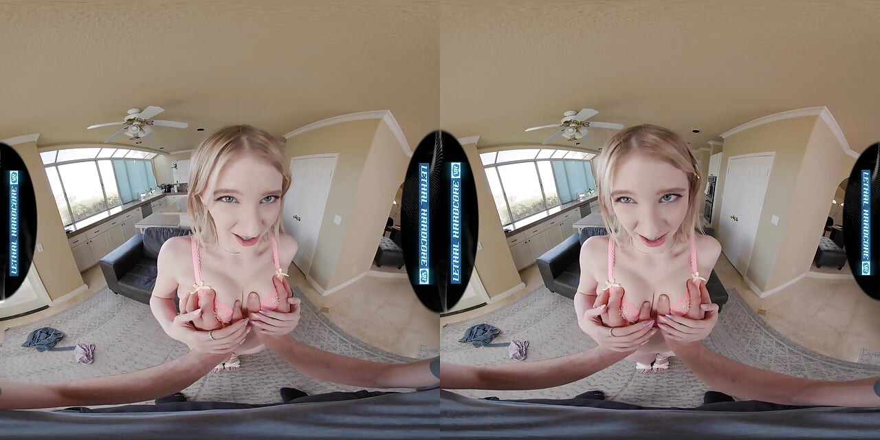 LETHAL HARDCORE VR - Cute Natural Busty MELODY MARKS Fucks You After Perfect Date