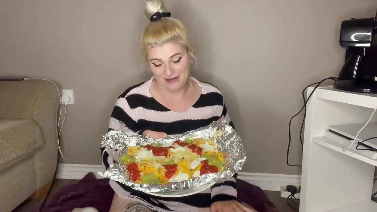 Mexicansk mad No Hands Mukbang