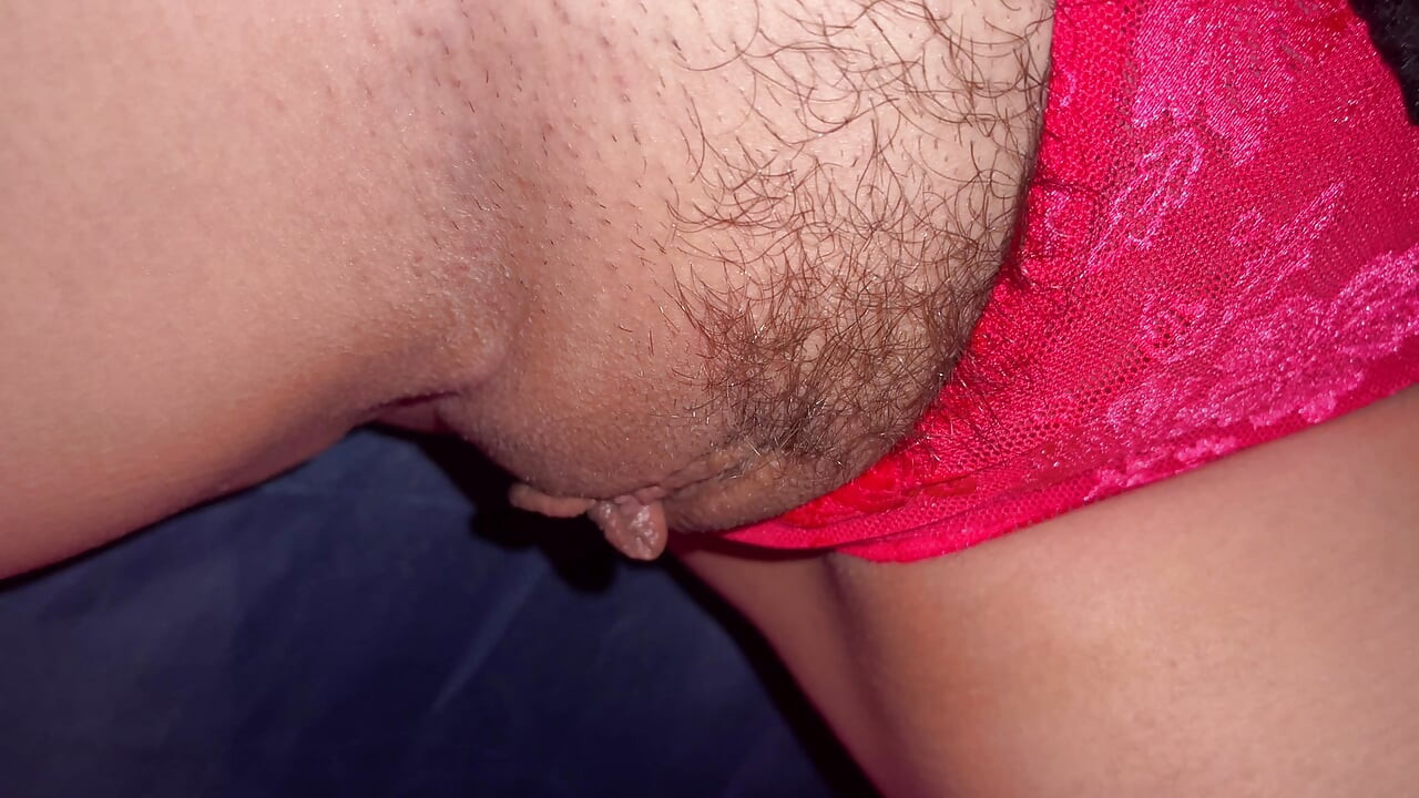 Close-up. How a woman has an orgasm