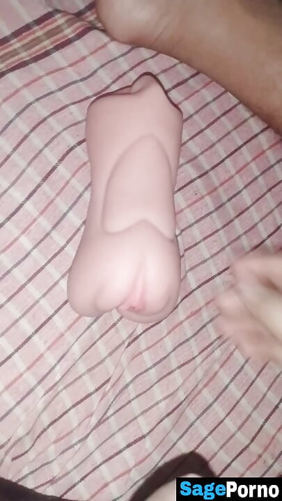 Veginal sex with 3-in-1 pocket masturbater