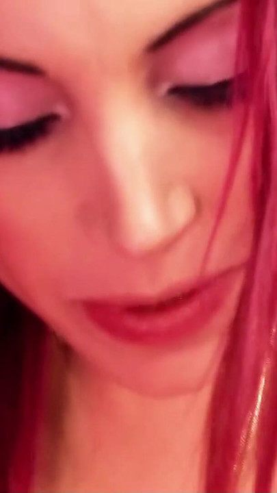 Powerful moment from "Pink Hair Bombshell Porcha Sins with Big Bouncing Boobs get Rough Fucked"