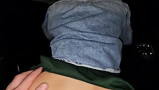 I happened to witness a family drama. And a big cumshot on her tits.
