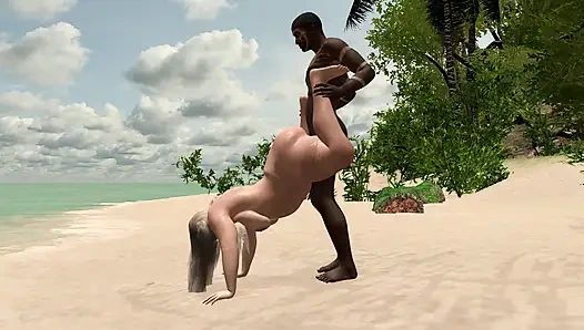 Curvy Tourist Loves BBC l 3D Animation Hentai Uncensored