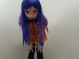 Dziewczyna z anime Kigurumi