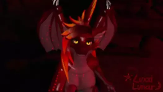 Futa Dragon соблазняет твой член перед скачкой на нем в видео от первого лица и кончает тебя с помощью сисьок (chillout VR)