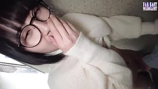 Sweet-glasses Tease on a Lazy Day Savoring Warm Drops in Endless Gulp Bliss -part.1