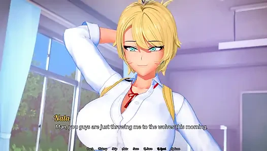 Шпилю Гиару - мир Фута Ntr # 7 - геймплей