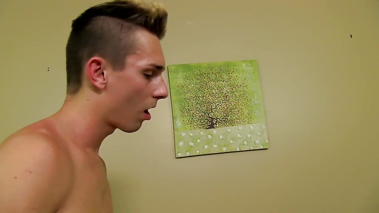 Dom Fucks Slave Twink Bareback - Part #2 - 100% Bareback