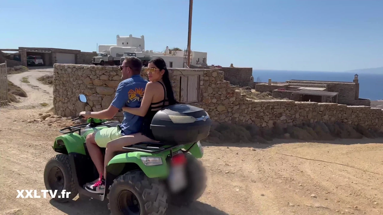 Off-Road macerası oceanview üçlü grup seksle bitiyor