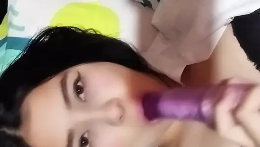 Latina with Beautiful Round Tits