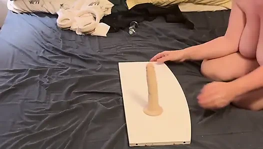 double penetration and cum in her ass