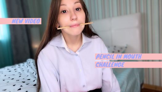 10 min lápis na boca desafio provocação