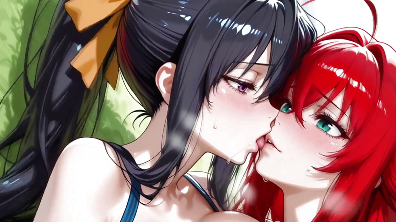 Akeno, Rias et Issei (FFM) Dxd
