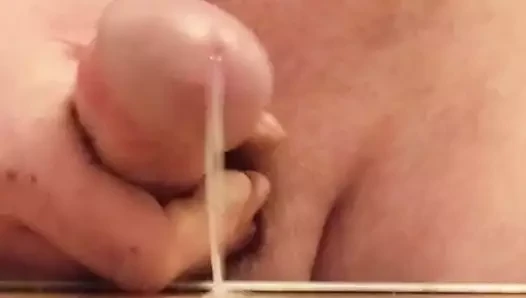 Wank and cum