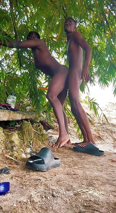 Under the Tree.. at the Road Having Sex