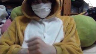 Asian cosplay jerkoff cd