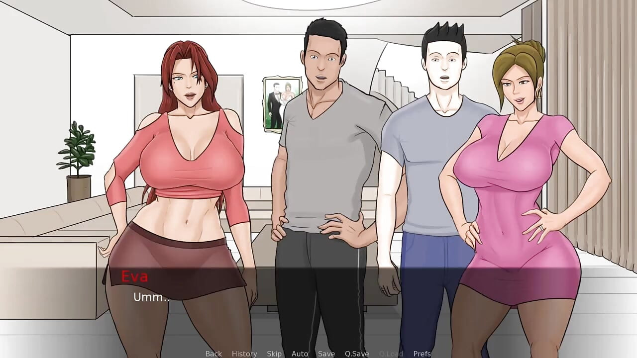 エヴァのエクスタシー ゲームプレイ #06 二人の豊満な美女がパートナーを交換したい