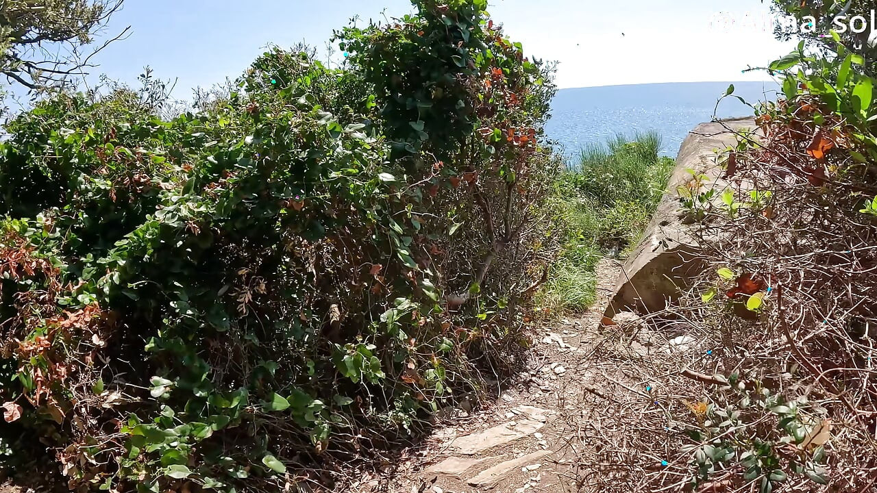 Insane Legendary Fuck on Nudist Sea Cliff: Explosive Squirt & Giant Cumshot with AlmaSol
