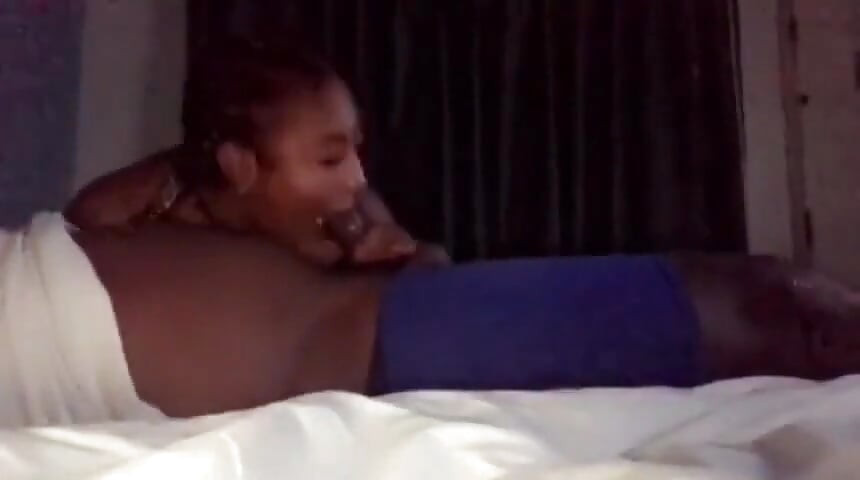 Ebony Big Ass Booty Love Deepthoat Beg to Get a Good Throat Training with Stepdaddy BBC Sloppy Blowjob