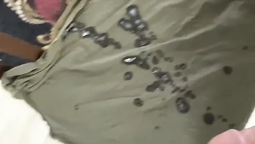 Dölümle bir hayran için gömlek hazırlarken çok fazla boşaltıyorum