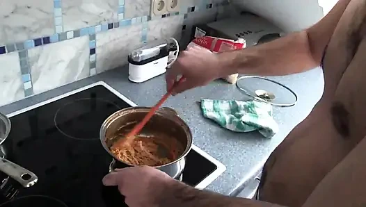 Ebenholz bestellte spaghetti