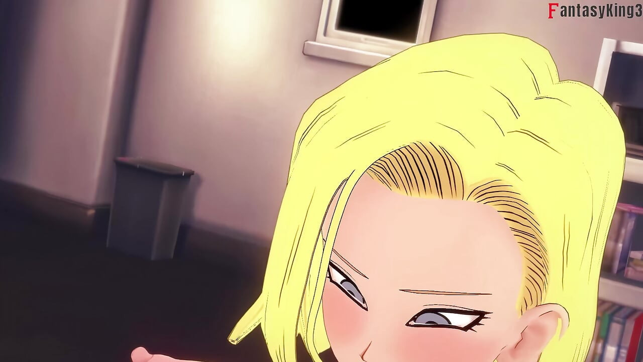 Android 18 在晚上醒来操 Roshi - 龙珠 Zex 系列