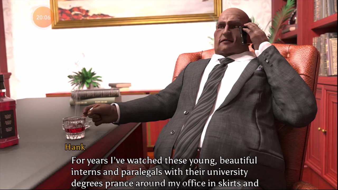 完美的婚姻 #7 - hank 抓住了 anne 的屁股