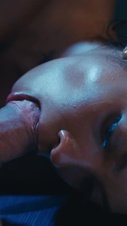 Ebony Time Freeze Creampie Climax