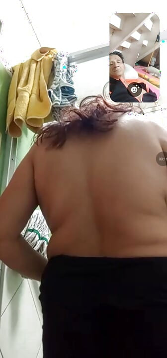 Pagi-pagi 07 Juli panggilan video ke istriku