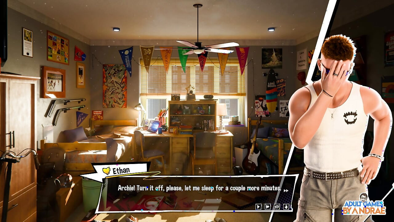 Freshman Project Sex Gameplay Part 1 - Ethan’s First Chaotic Night at the Tavern