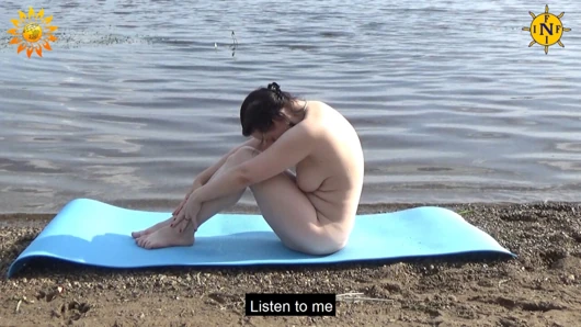 Relaxing Naked ASMR Outdoors. Deep Meditation & Nature Sounds