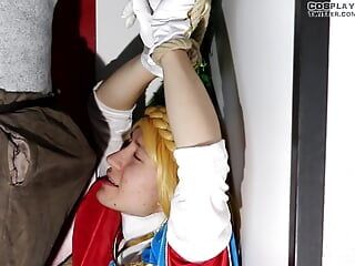 Femboy Zelda ditangkap oleh Ganondorf