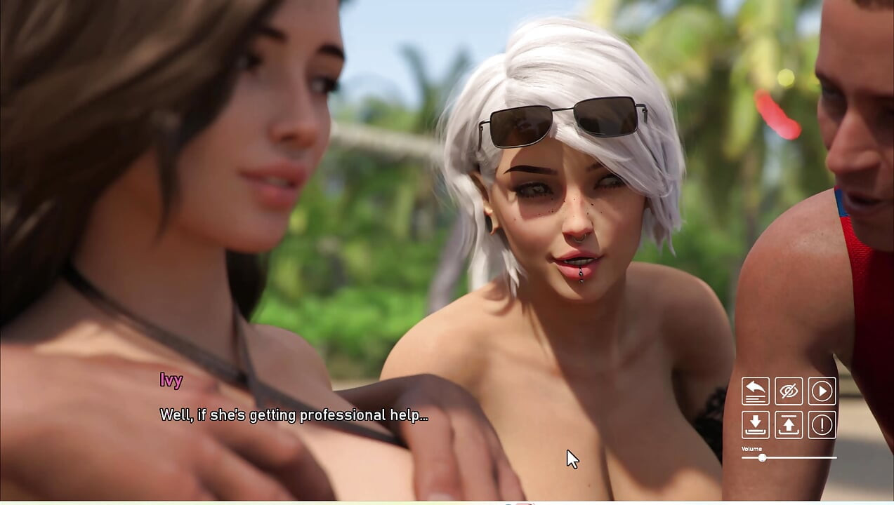 Steps of De Bauchery 38 Ive Had Fun on the Beach Tanning Topless