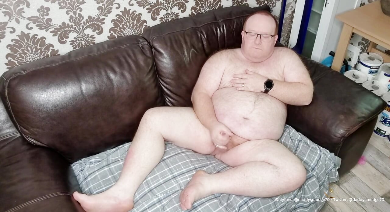 Daddy Cums on Couch