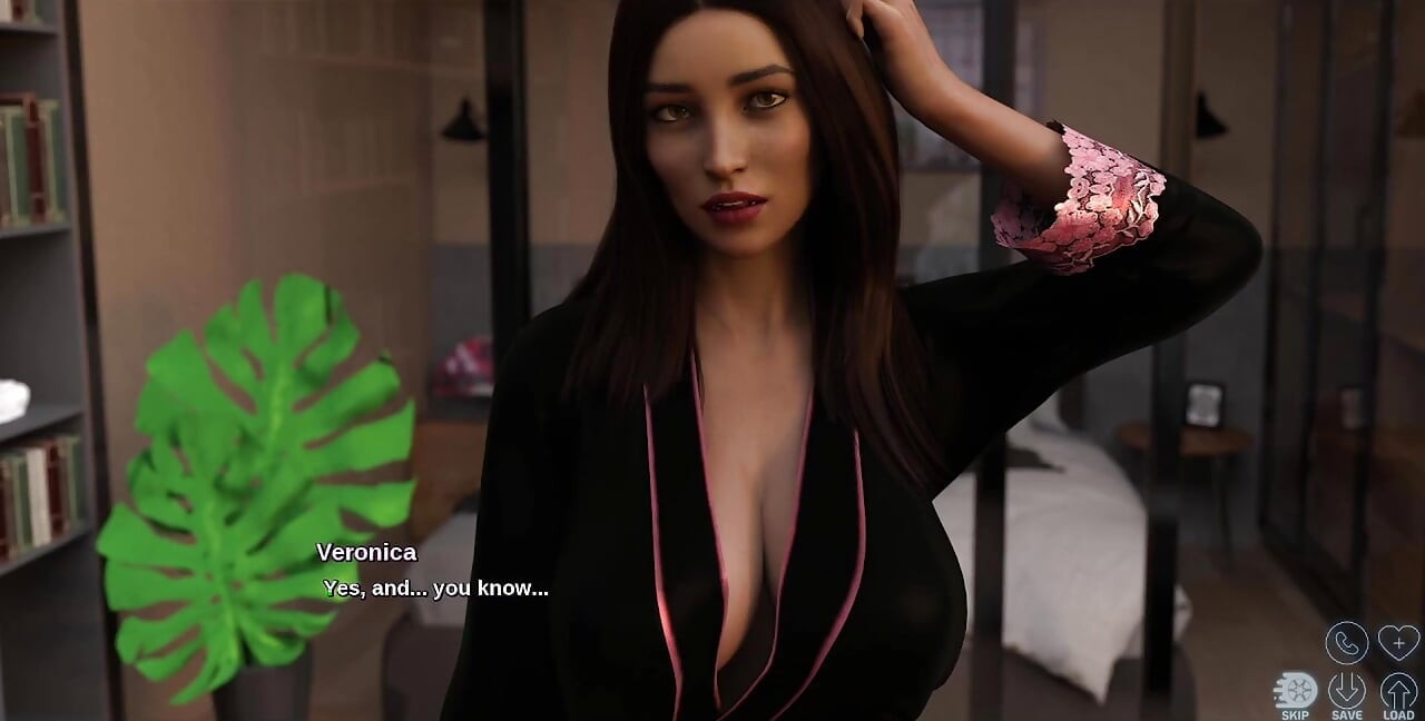 Race of Life - rondborstige brunette universiteitsleraar milf wacht gretig op mijn sappige sperma