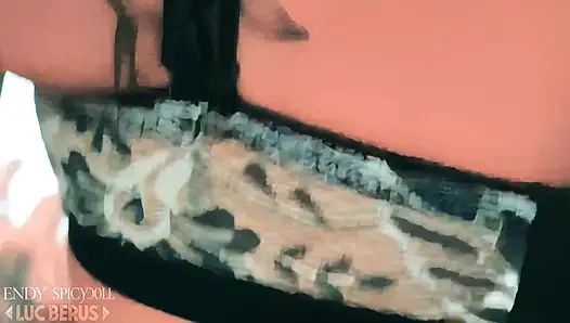 Endy spicydoll: ngentot buru-buru di kamar mandi bts! French Beauty