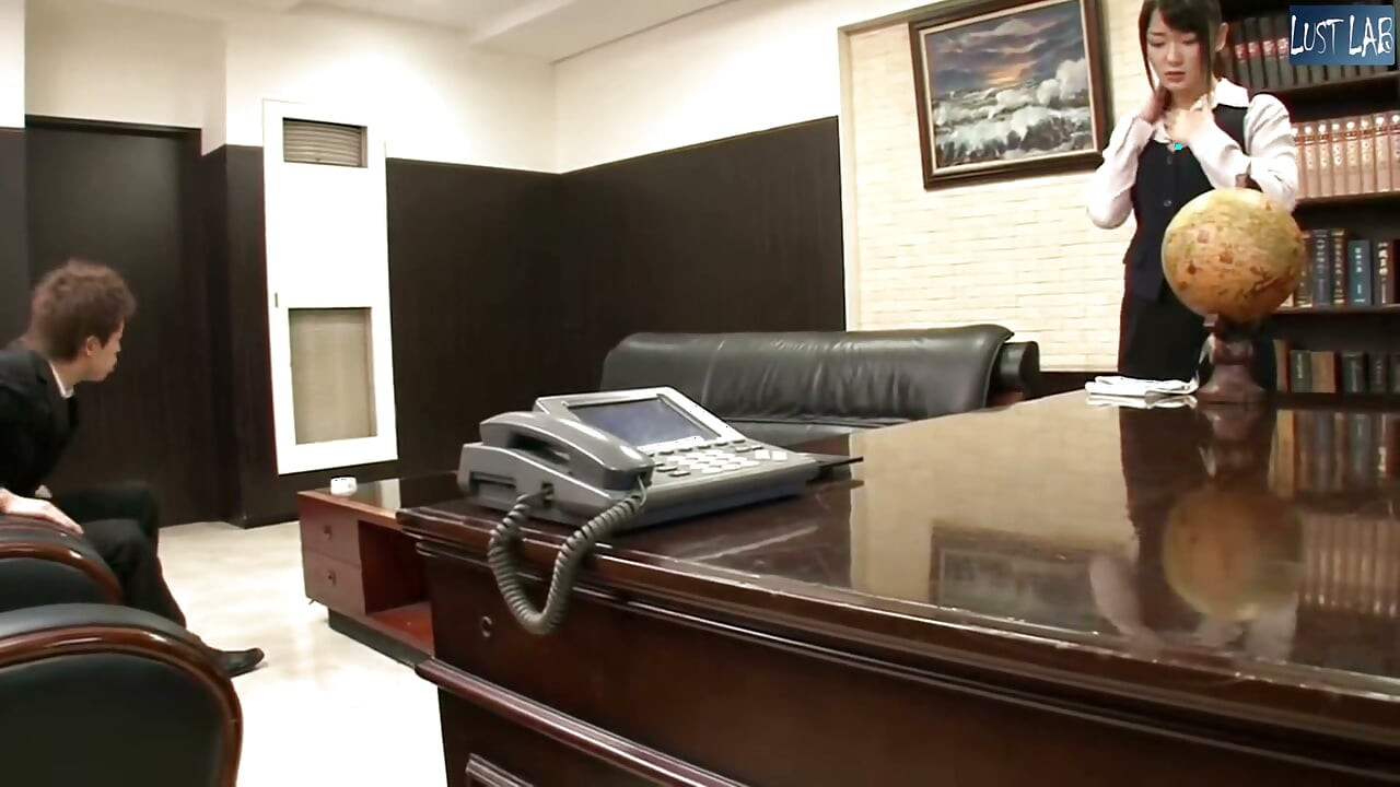 Office Temptation - the Pantyless Coworker Suddenly Undresses Right Before His Eyes - Part4