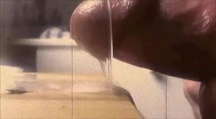 Big cumshot close-up