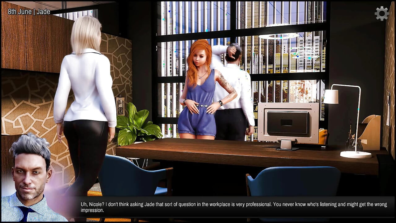 Serena Dark Confessions: κορίτσι στη δουλειά παρεμβαίνει, κάνει πρόστυχα πράγματα για να πάρει τη δουλειά Ep 20