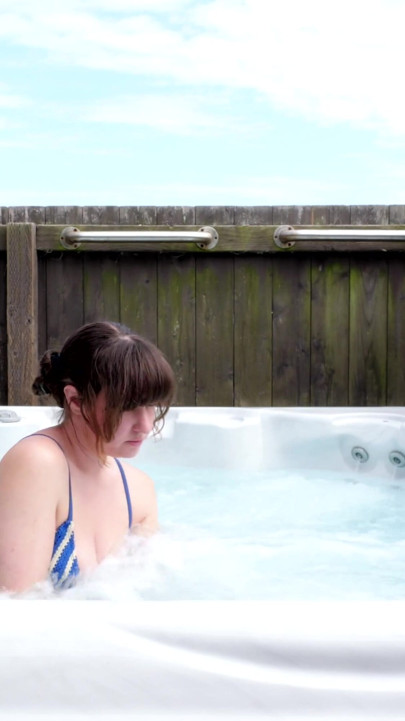 Hot Tub Masturbation