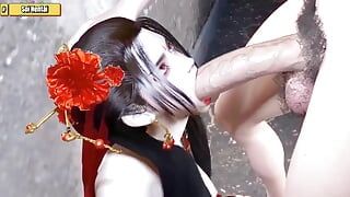 Hentai 3d（ep100） - 美杜莎女王被深喉和粗暴性爱