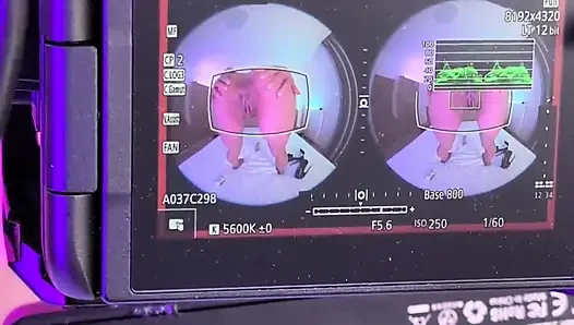 Hinter den kulissen mit Billie Star