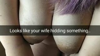 Pregnant wife hides cheating creampies and used condoms!