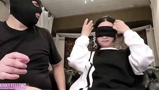 Am zweiten Tag winkel, pOV zusätzliche aufnahmen blowjob zu cowgirl-creampie auf Headcam aufgenommen
