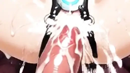 An Arab woman gives a great blowjob to two cocks, and then they ride them