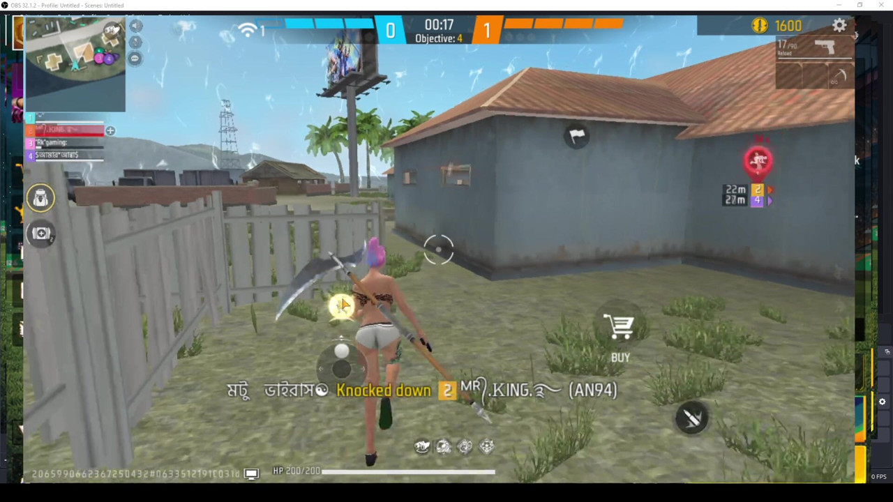 free fire - garota sexy